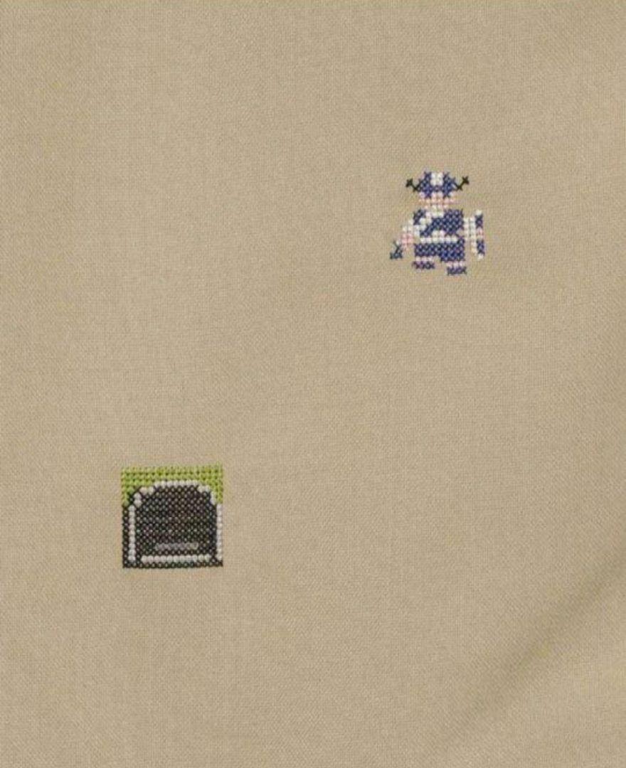 グラニフ第5弾 ドラゴンクエスト DQ+g 半袖シャツ ドット