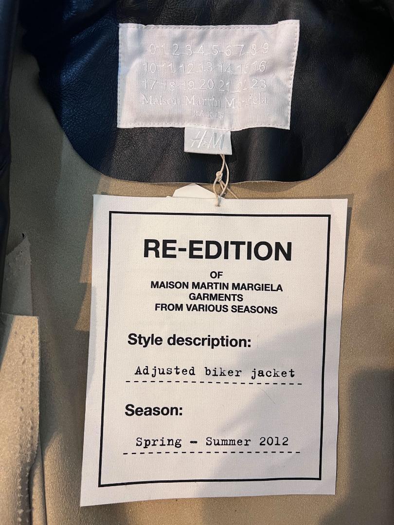 高品質SALE Martin マルジェラ ライダース 未使用 4Vw2C-m65856106265 Margiela × H&M 高品質大人気