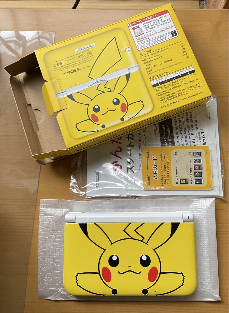 Nintendo 3DS LL ピカチュウデザイン　⭐︎新品　未使用⭐︎
