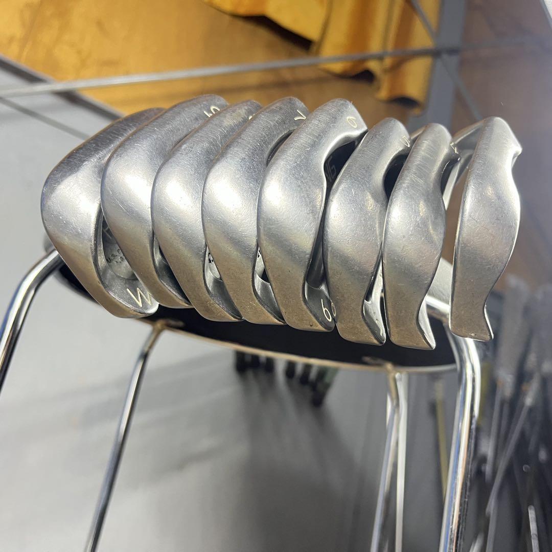PING ZING アイアン ３〜9,W 8本セット KARSTEN 赤ドット