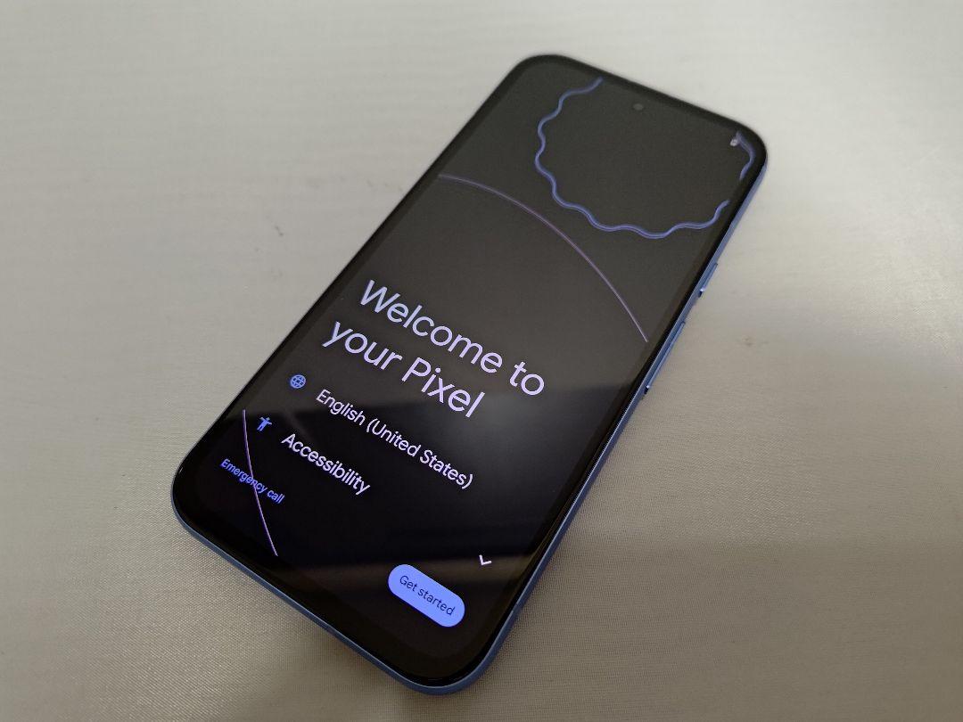 美品 Google Pixel 8a docomo版SIMフリー Bay 青