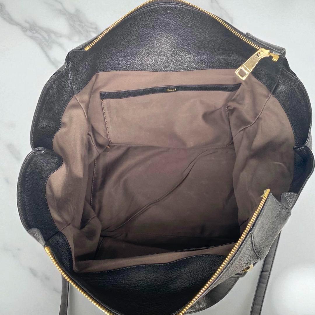 Chloe Bridget large 2way bag Black y2k Chloe Bridget large 2way bag Black y2k