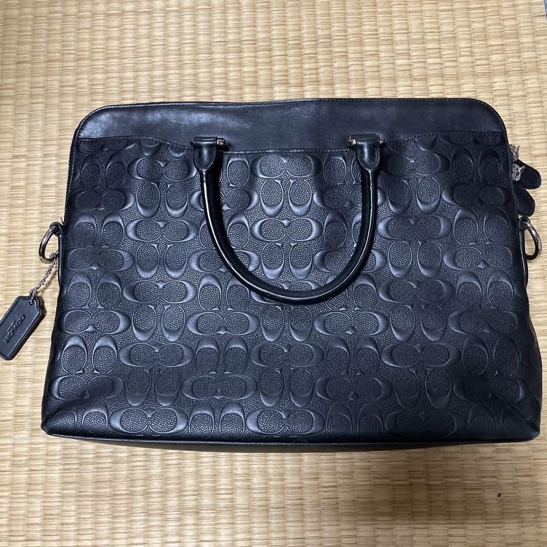coach レザーバッグ