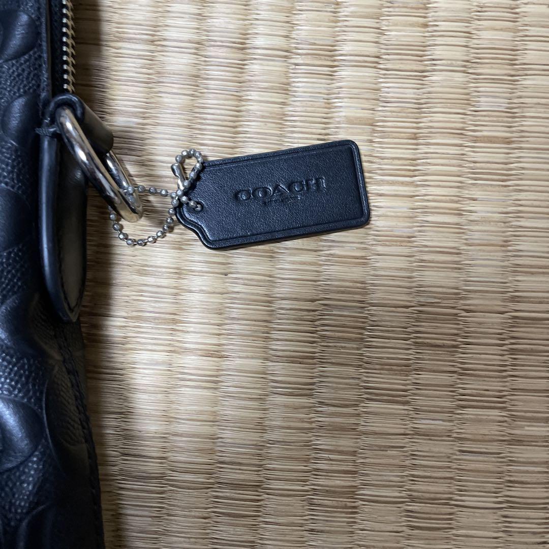coach レザーバッグ