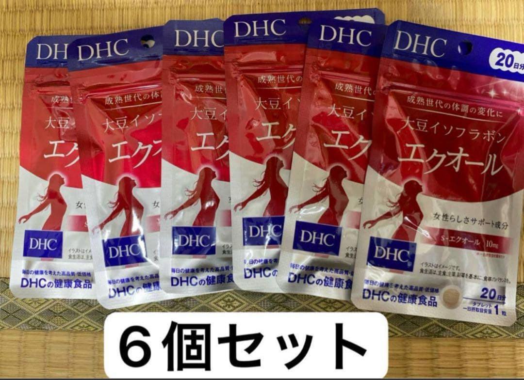 DHC 大豆イソフラボンエクオール 6個セット