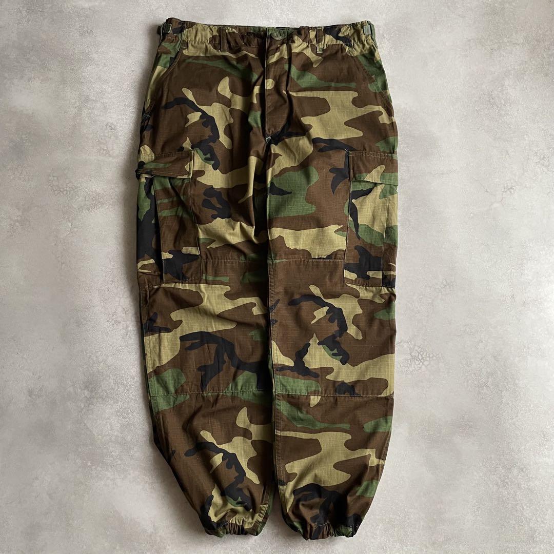 90s USARMY ウッドランドカモ カーゴパンツ ミリタリー USA 米軍