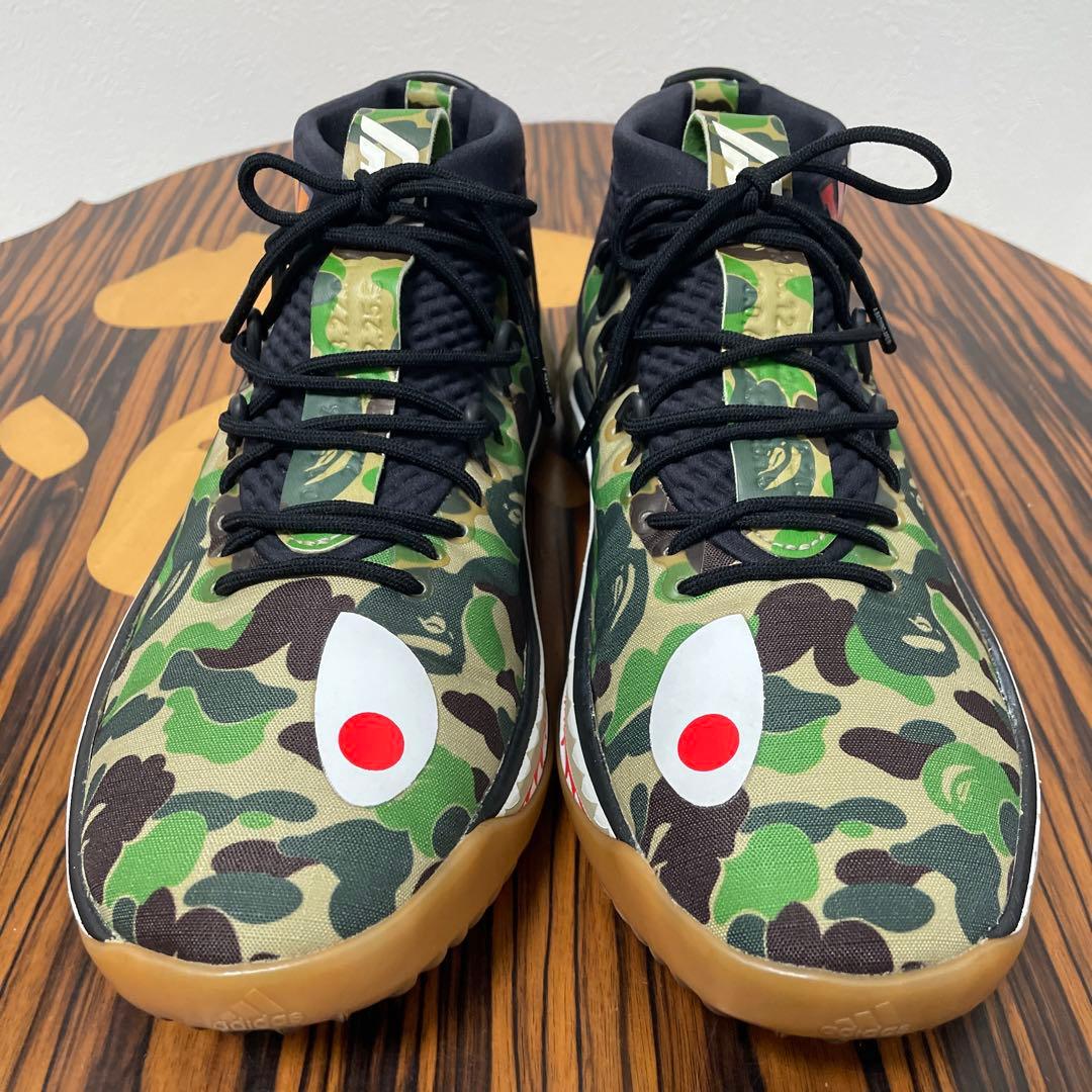 BAPE DAME4 APE ABATHINGAPE ベイプ エイプ シャーク BAPE APE DAME4 スケートシング NIGO 同年に のデザイナー 氏と アベイシングエイプ をスタート ABATHINGAPE adidas ベイプ エイプ アディダス