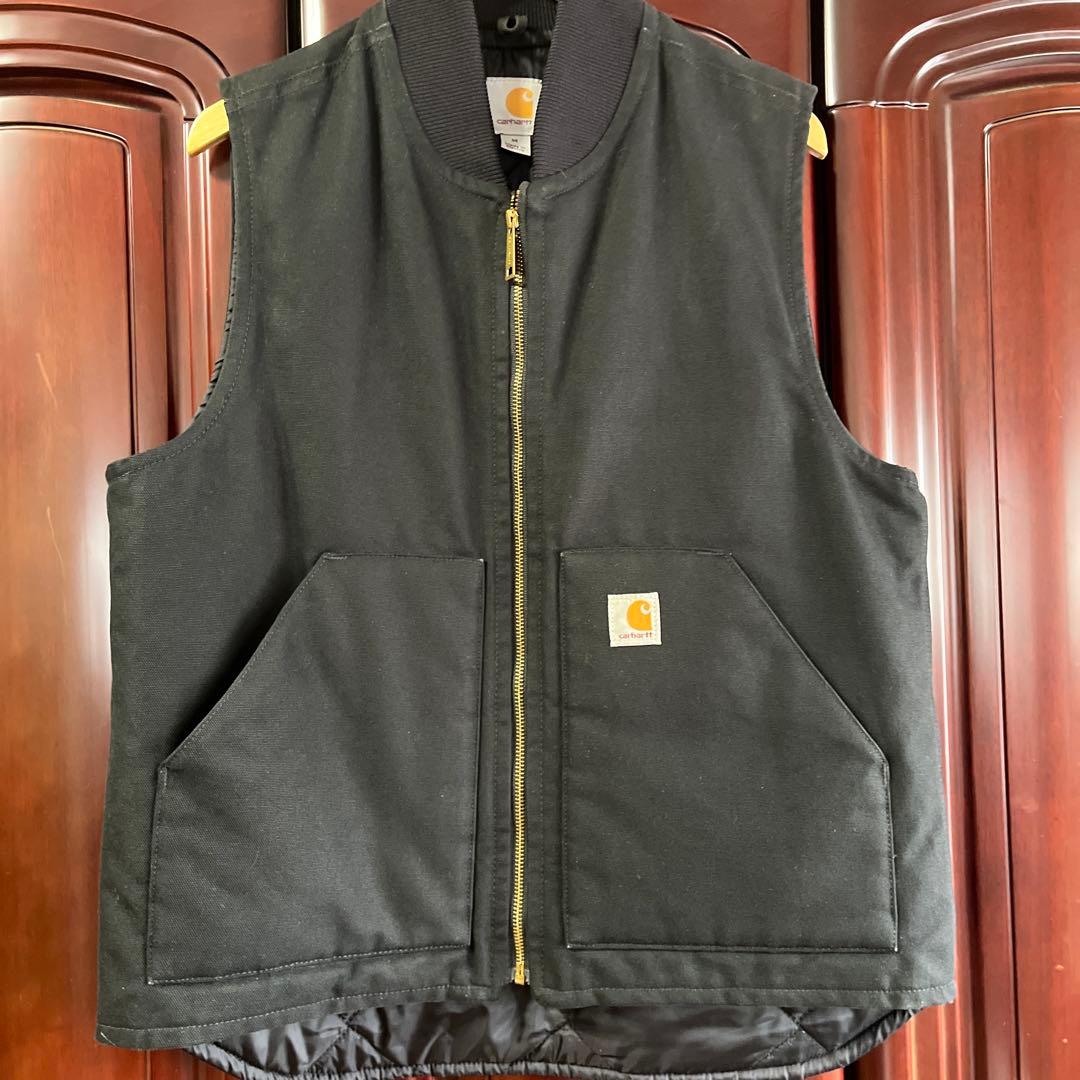 美品　Carhartt ベスト Mサイズ　黒