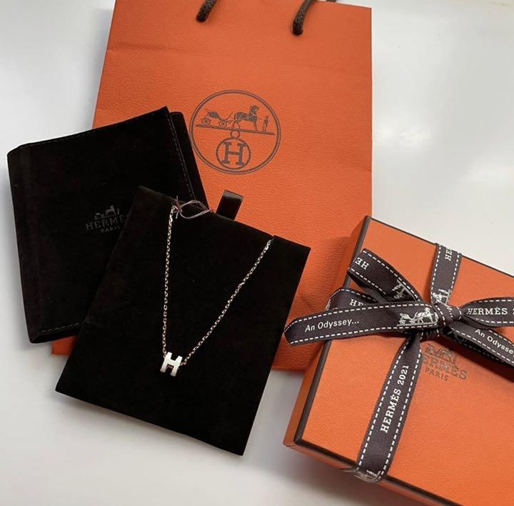 のまま︶ HERMES mini pop hネックレス hrNfe-m65865608301 ⒌いたします