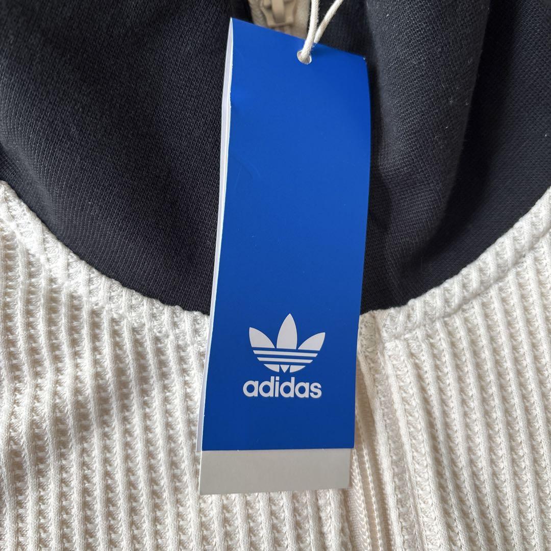adidas アディカラー　ジャージ M ワッフルトラックジャケット完売