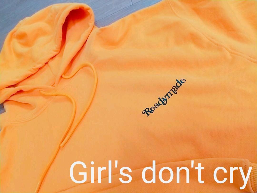 Ready made×girl's don't cry コラボパーカー メンズL トップス Ready made×girl's don't cry コラボパーカー メンズL トップス