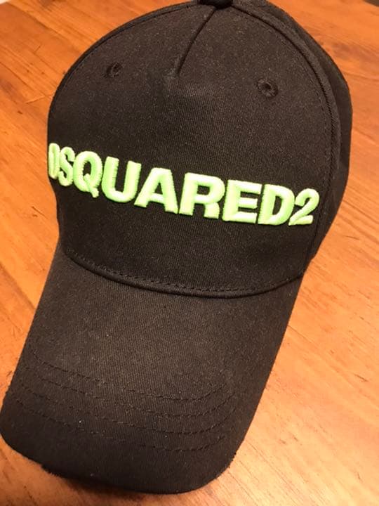 Dsquared2 ディースクエアード ロゴキャップ ネオングリーン | www