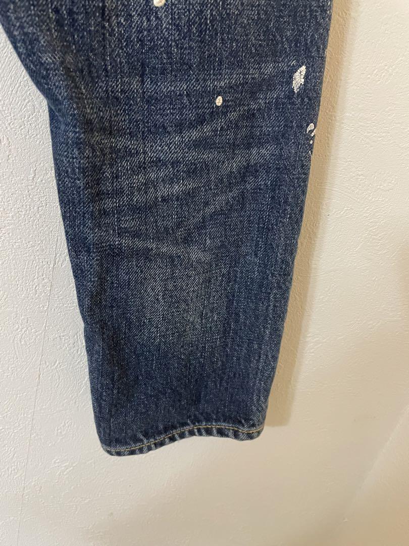 DENIM&DUNGAREE  ペンキ　デニム　美品　１００