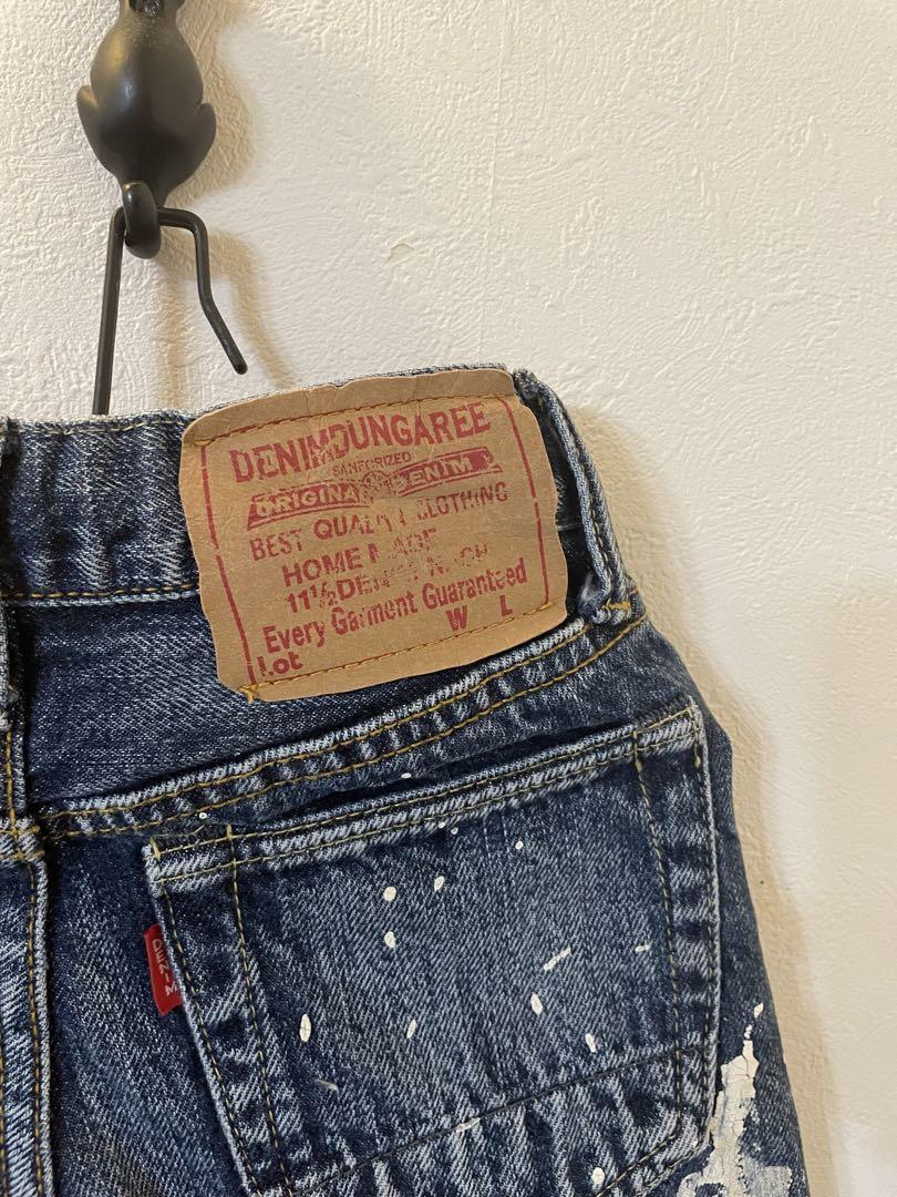 DENIM&DUNGAREE  ペンキ　デニム　美品　１００