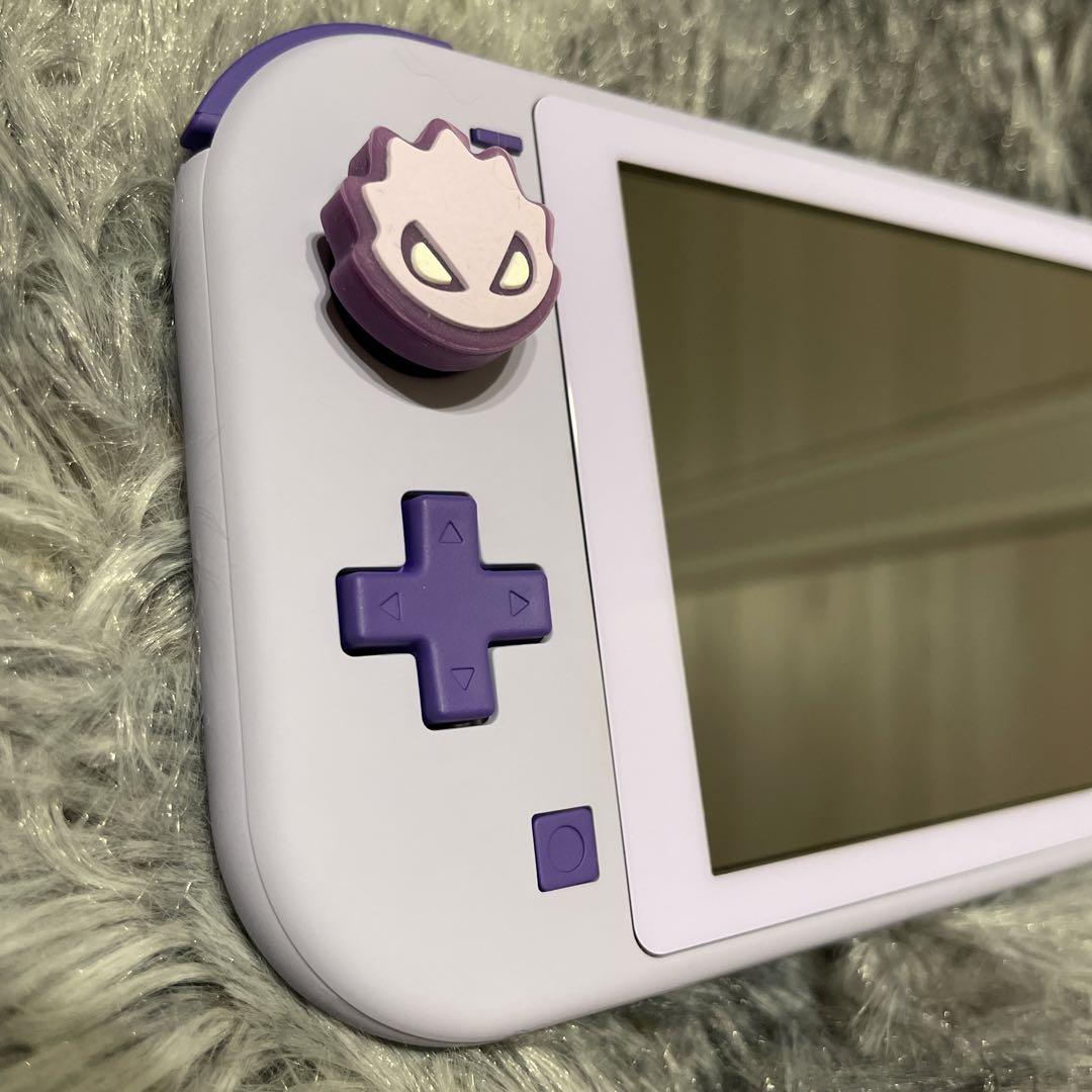 Nintendo Switch LITE 本体 カスタム品 紫 No.05