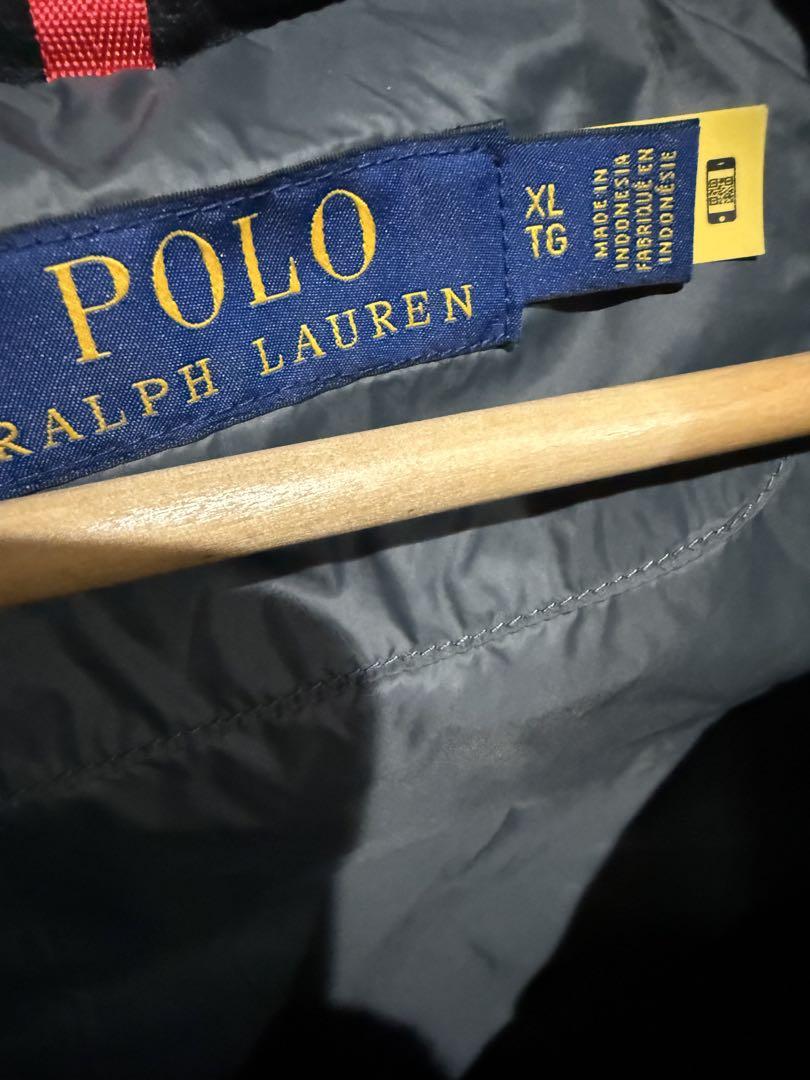 Ralph Lauren 赤 ダウンベスト フード付き　Lサイズ prm-o-560n.jpg