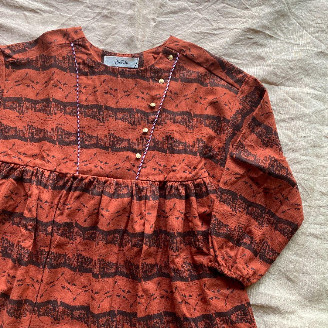 宅配 eLfinFolk エルフィンフォルク ワンピース120 ワンピース