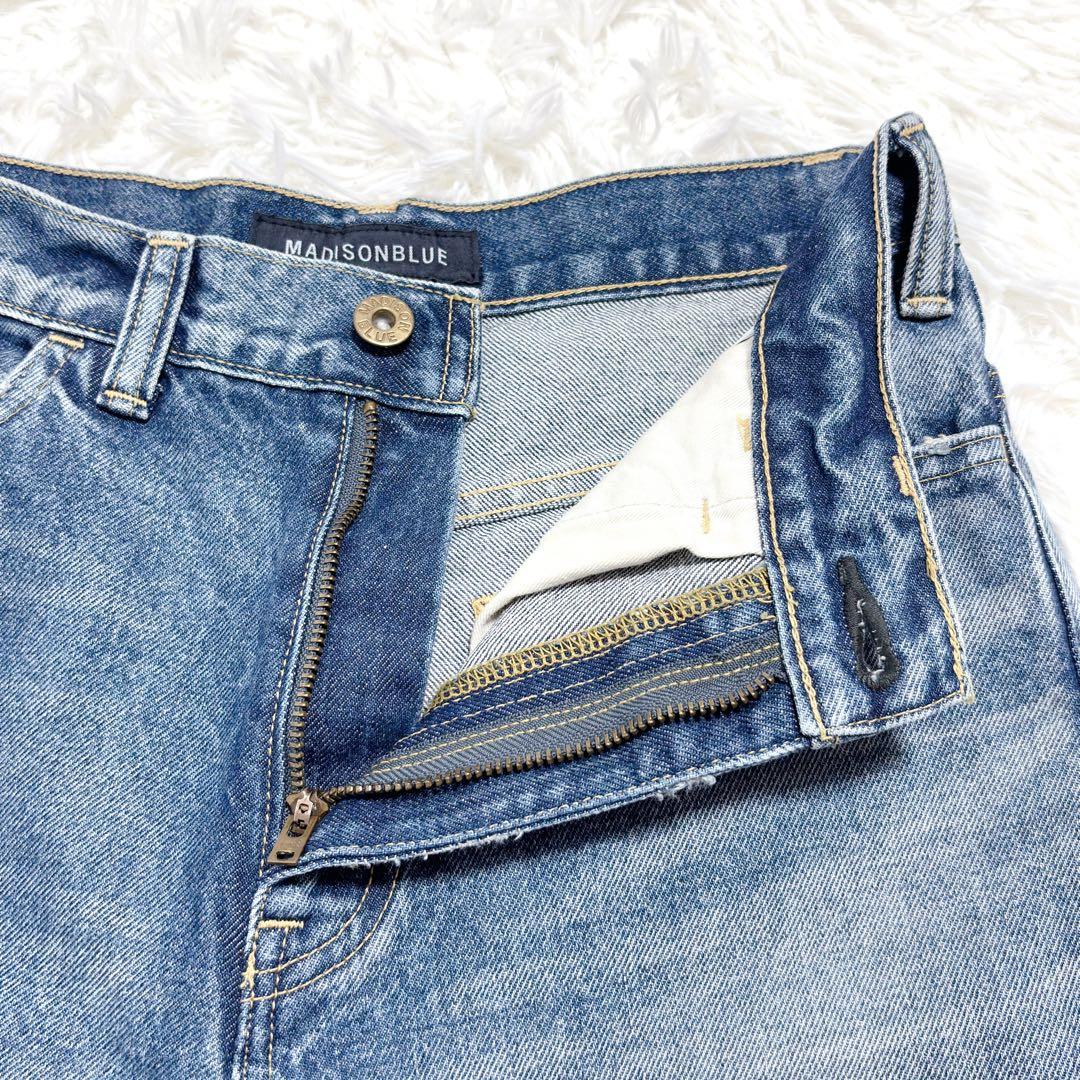 タグ付き✨MADISON BLUE マディソンブルー フレイドヘム フレア 別注