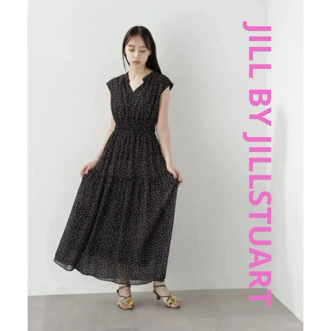 JILL BY JILLSTUART シアーティアードワンピース