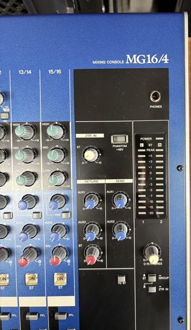 YAMAHA MG16/4 ミキサー 音出し確認済み
