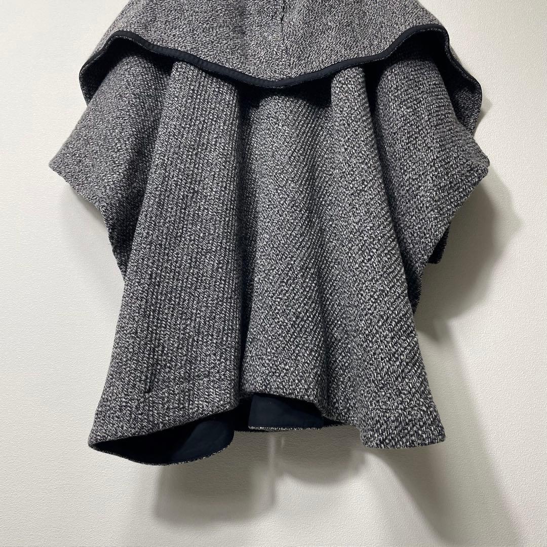 【新品タグ付き】SeeByChloe ニットポンチョコート ウール グレー 【新品タグ付き】SeeByChloe ニットポンチョコート ウール グレー