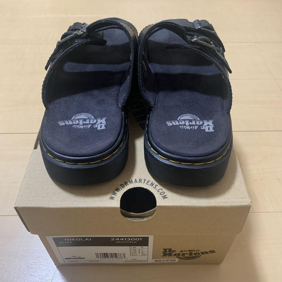 Dr. Martens NIKOLAI ブラック サンダル UK6
