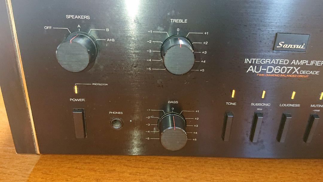 SANSUI AU-D607X DECADE サンスイ 故障 ジャンク品 - メルカリ