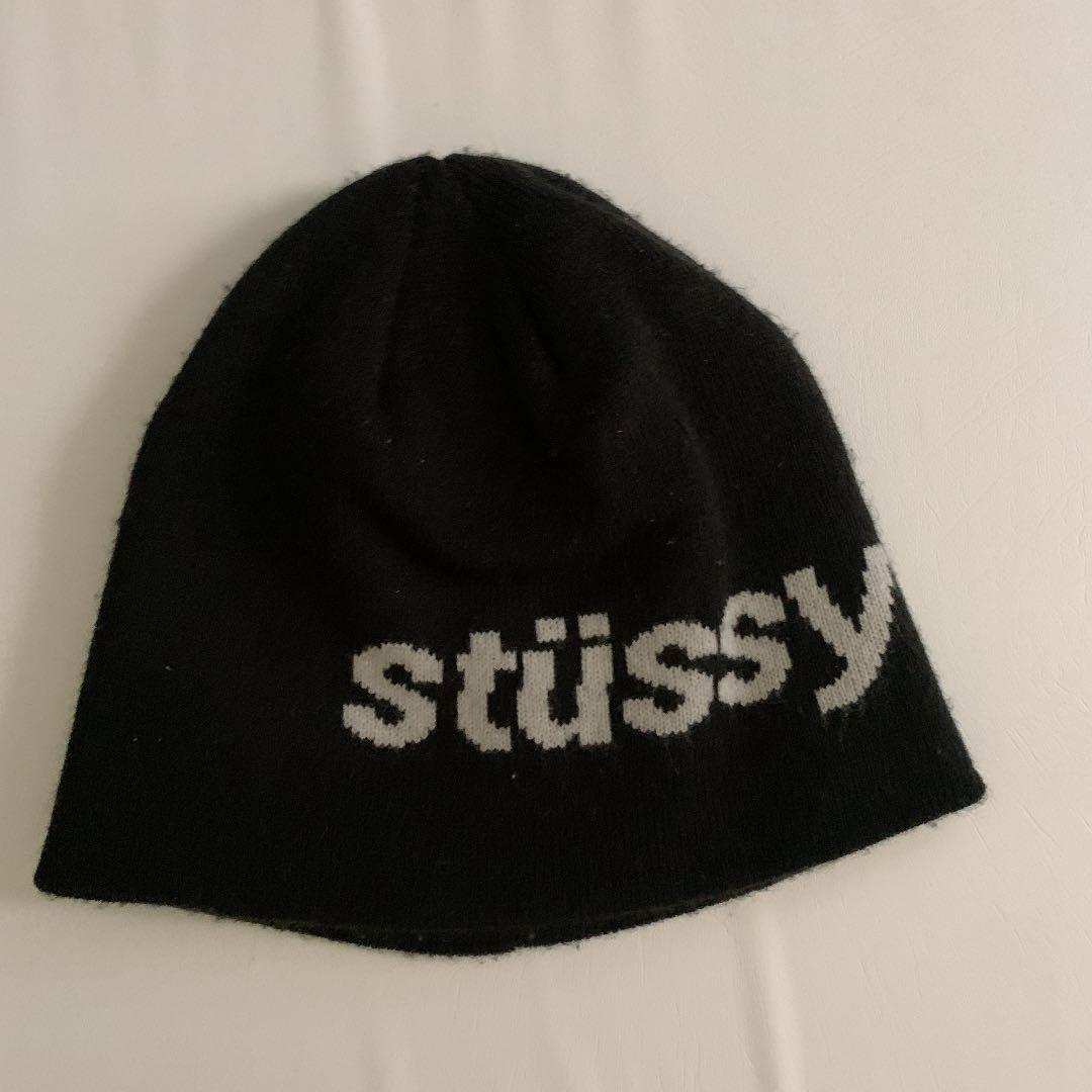 44%割引ブラック系【即出荷】 stussy ニット帽 ビーニー ニット ...