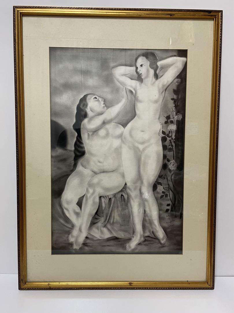 藤田嗣治　レオナール藤田　1924年　絵画「裸婦」