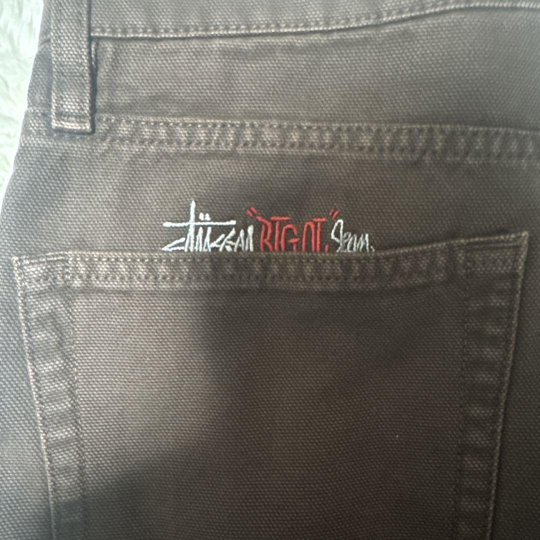 パンツ BIG OL' JEAN WASHED CANVAS - BROWN / 28