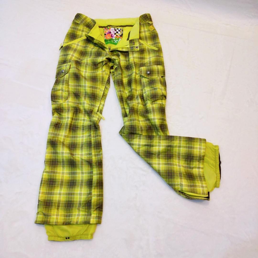 BURTON バートン スノボパンツ レディース Lサイズ イエロー