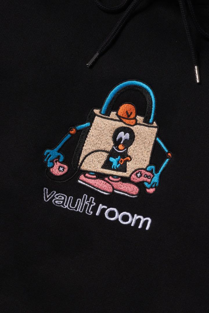 VAULTROOM LOGO HOODIE / BLK Lサイズ