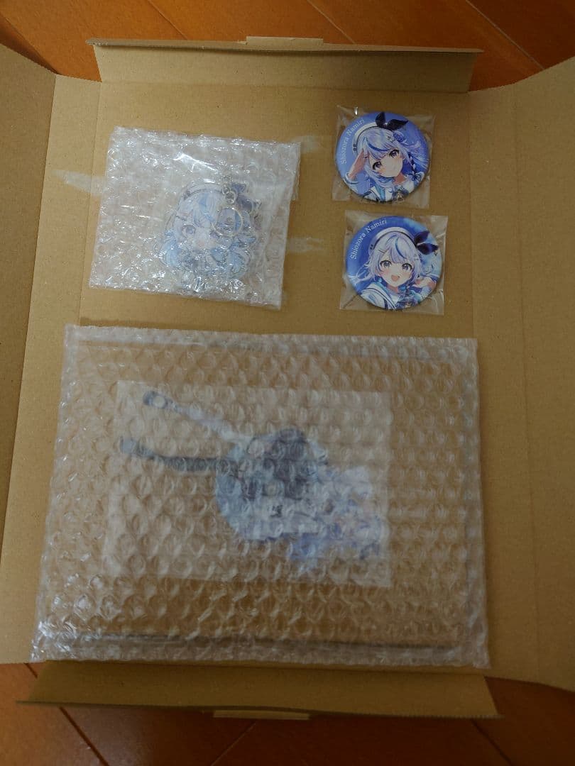 Vtuber 汐空なみり デビュー記念グッズフルセット新品、♥