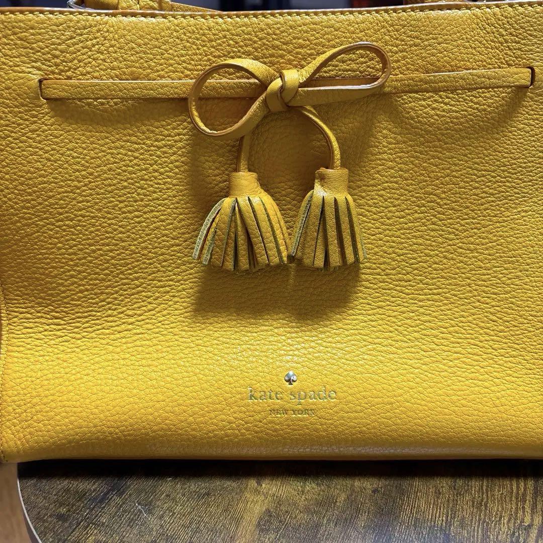 Kate Spade イエロー ハンドバッグ♡ ケイトスペードニューヨーク kate spade new york バッグ