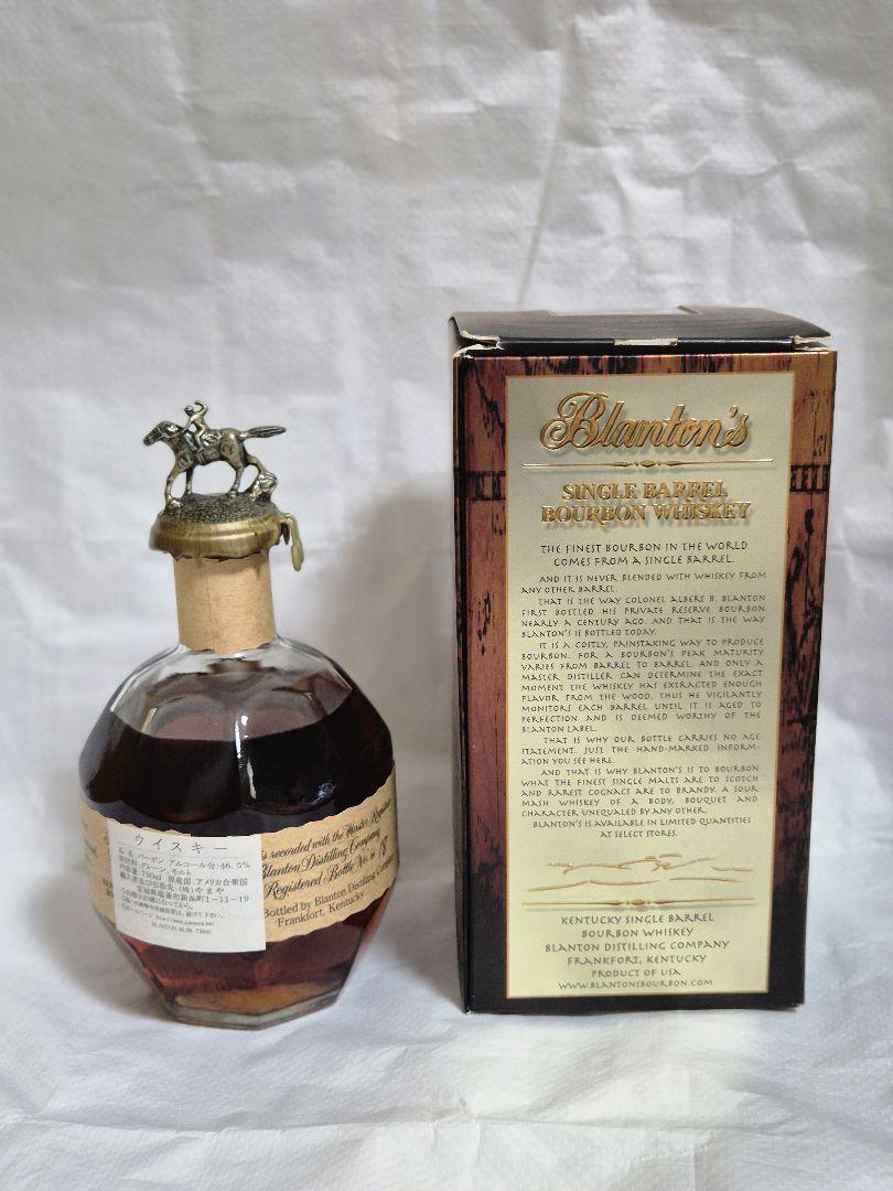 Blanton's シングルバレルバーボンウイスキー 750ml - メルカリ