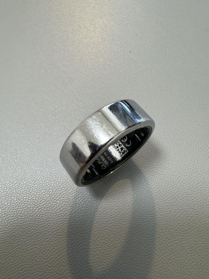 オーラリング(oura ring)第3世代 シルバー US9 OURA Ring Gen3 ステルス US9 オーラリング第3世代