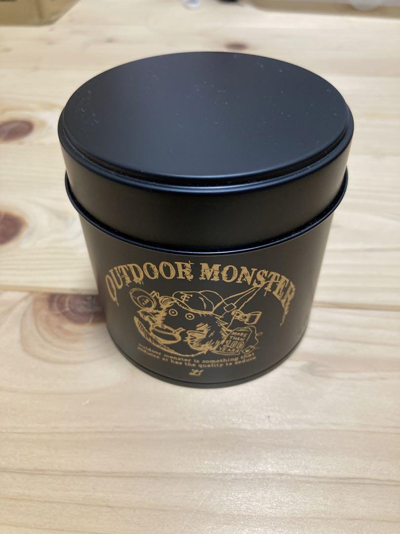 アウトドアモンスター 茶筒 小物入れ