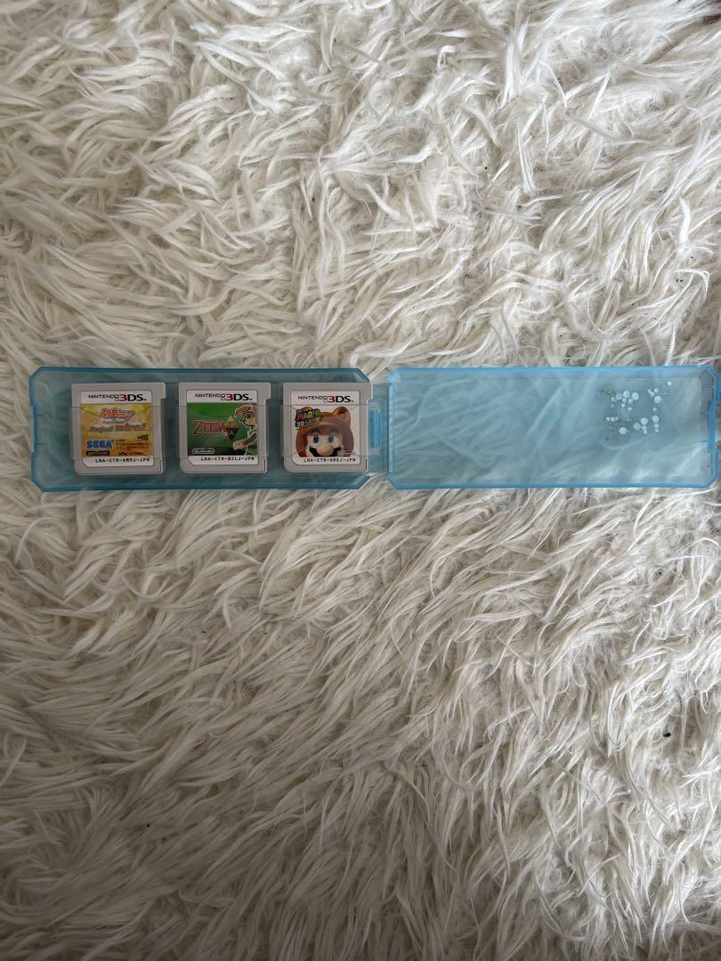 Nintendo 3DSアクアブルー カセット27個付き