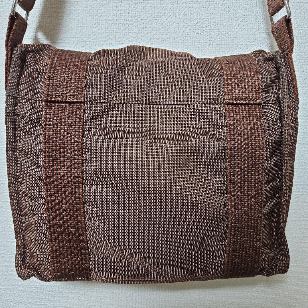 エルメス HERMES エールライン バサスPM ショルダーバッグ ブラウン 画像2