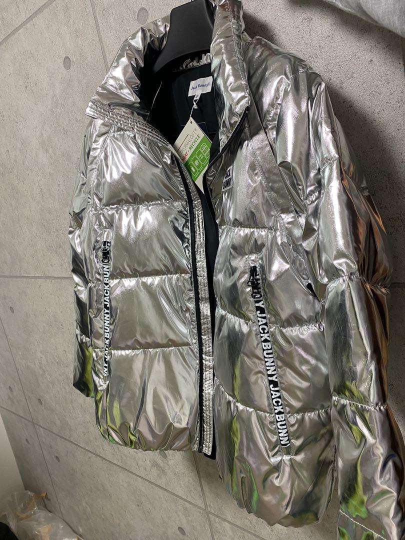 JACK BUNNY シルバー ダウンジャケット S 新品 JACK BUNNY シルバー ダウンジャケット