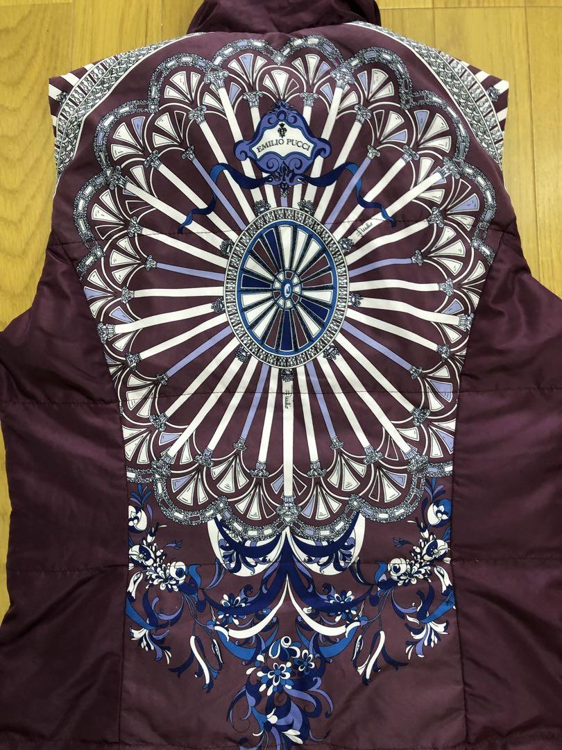 EMILIO PUCCI 【リバーシブル】ダウンベスト