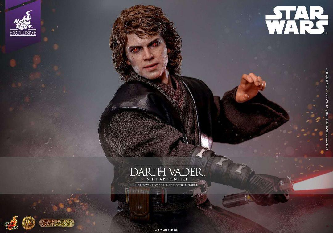 【完売品】Hottoys Anakin ホットトイズ アナキン アルチザン あんたが憎い！」、鬼気迫るアナキンの限定フィギュア