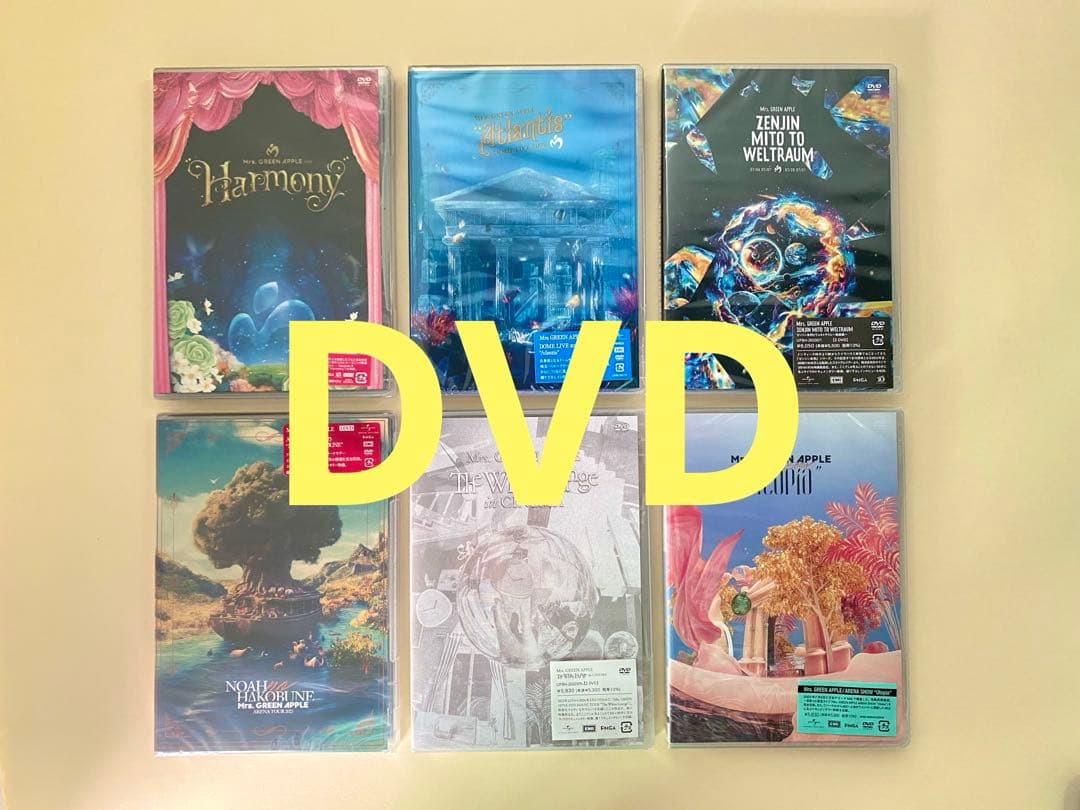 Mrs.GREEN APPLE/通常盤（DVD）6作品 #202