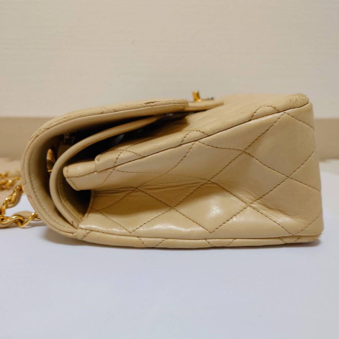 CHANEL ショルダーバッグ ベージュ シャネル　パリ限定
