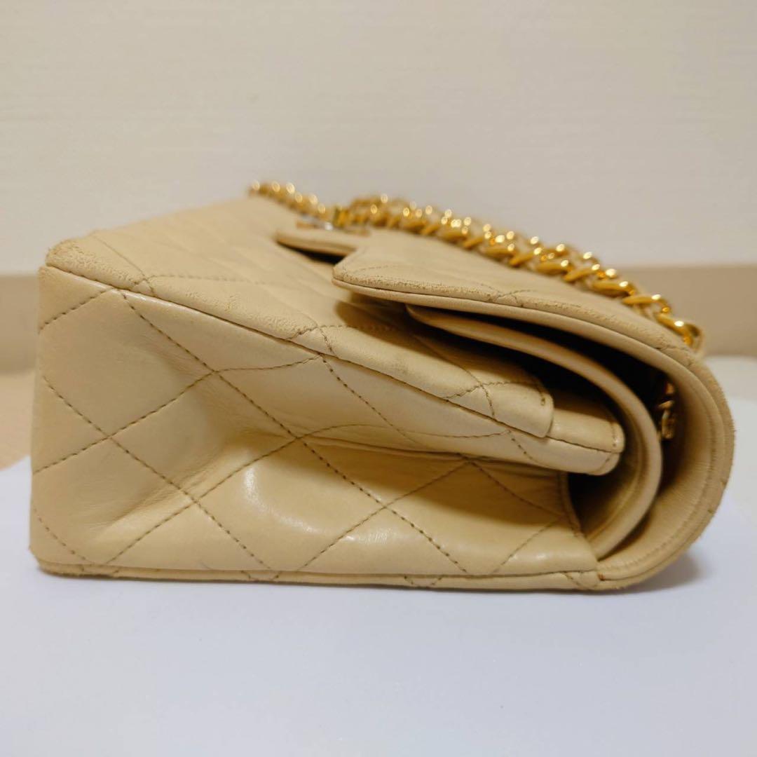 CHANEL ショルダーバッグ ベージュ シャネル　パリ限定