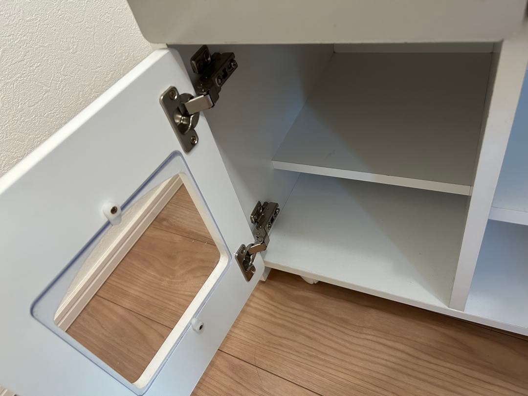 子供用リバーシブルキッチン 2wayタイプ　グレー