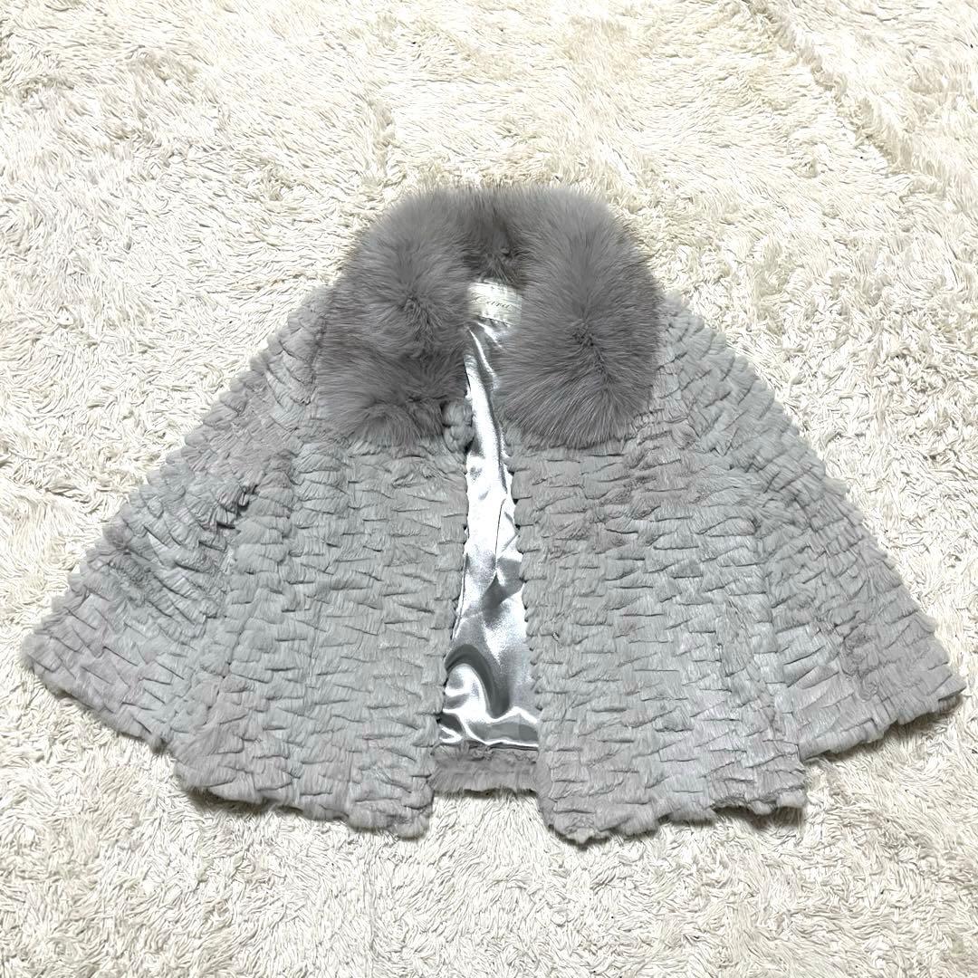 Cara ファー ラビット フォックス ジャケットS Cara