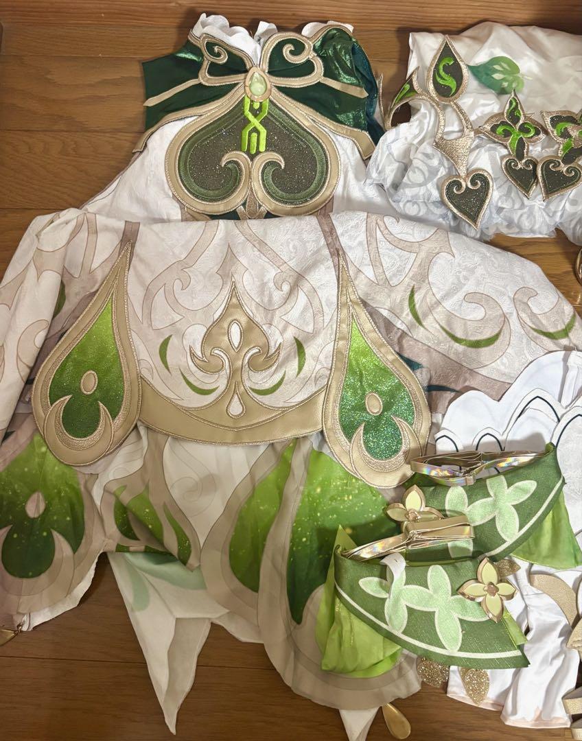 原神 ナヒーダ コスプレ 猫屋小舗 衣装 ウィッグ 靴 フルセット