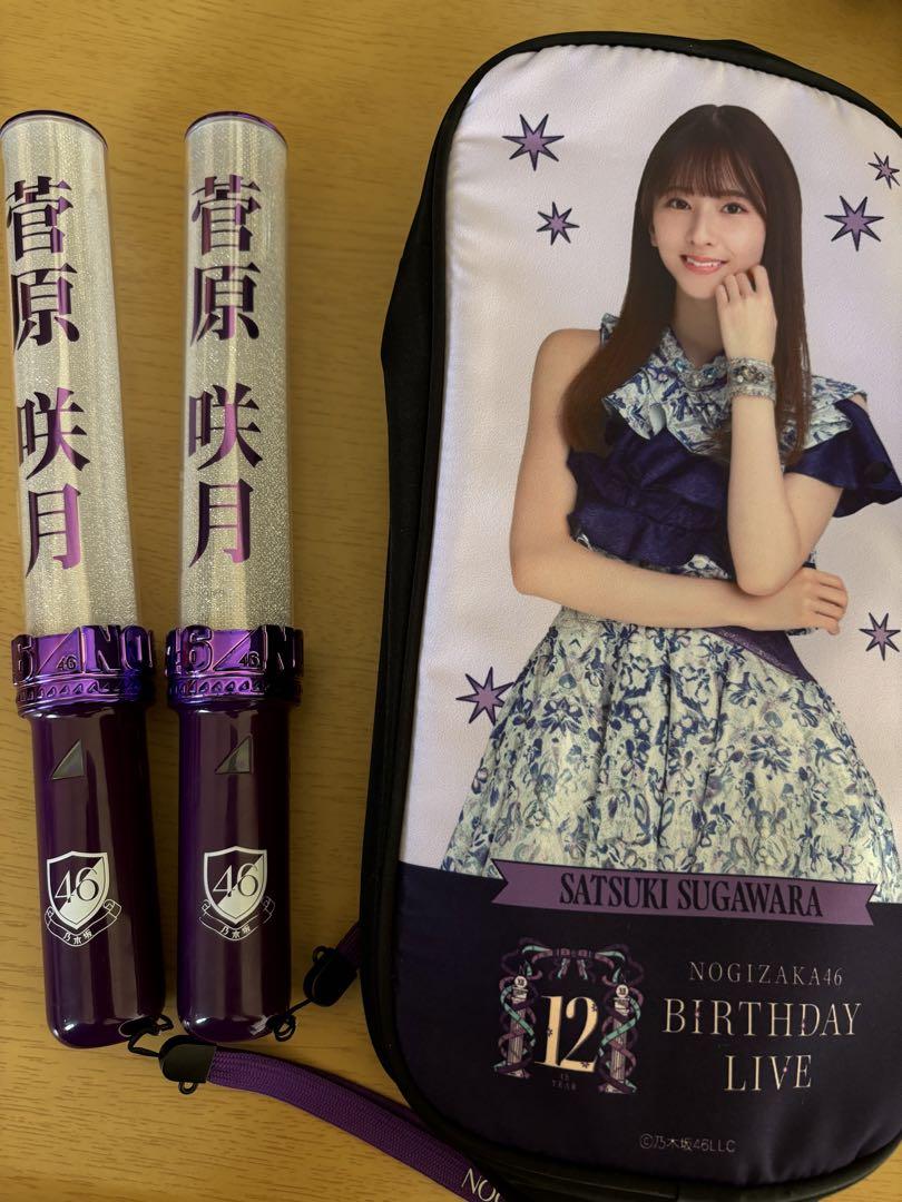 注目のブランド 乃木坂46 菅原咲月 個別スティックライトポーチ ペンライト アイドル