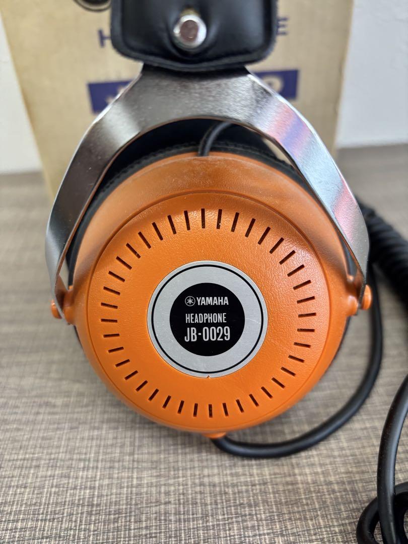 YAMAHA ヘッドフォン JB-0029 オレンジ - メルカリ